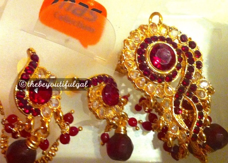 red jewellery